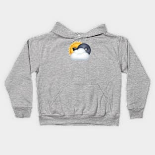 Cloudy Total Solar Eclipse Kids Hoodie